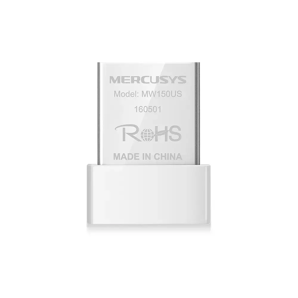 [MW150US] Mercusys Adaptador de Red USB 2.0 MW150US, Inalámbrico, 150 Mbit-s SKU_ MW150US.webp