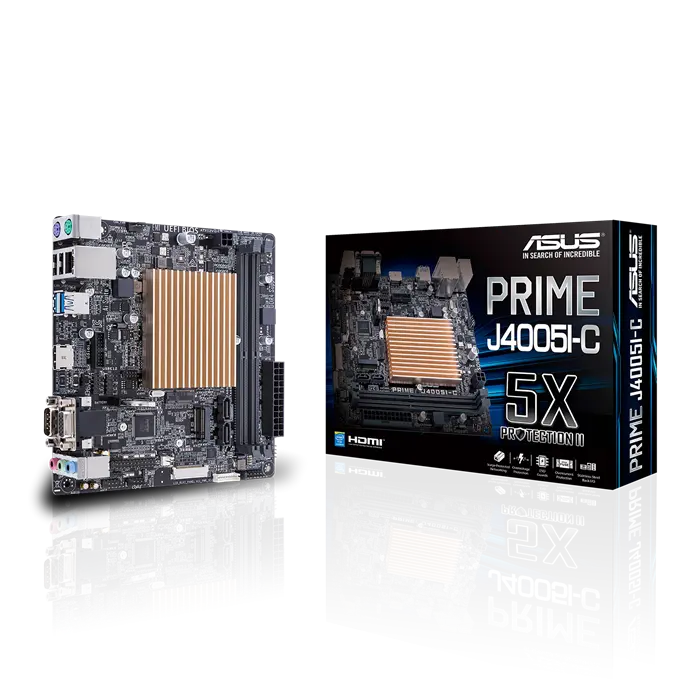 [90MB0W90] Tarjeta Madre ASUS mini ITX PRIME J4005I-C, Intel Celeron J4005, 1x2 DDR4, HDMI, Procesador Integrado Máximo 8gb, U-DIMM 2400Mhz SKU_ 90MB0W90.webp