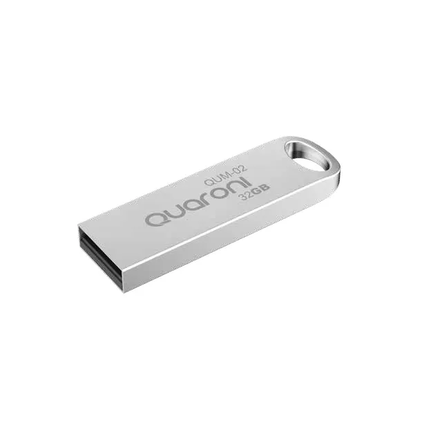 [QUM-02] Memoria USB 32GB Marca Quaroni 2.0, Metal RAM-3942 SKU_ QUM-02.webp