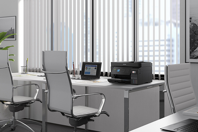 Multifuncional Epson EcoTank L5590, Color, Tinta Continua, Tanque de Tinta, Inalámbrico, Impresora, Copiadora, Escaner, Wifi Direct, Ethernet, 33ppm Negro, 20ppm Color SKU: C11CJ61301