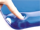 Mouse Pad Fellowes con Reposamuñecas de Gel Crystal Color Azul SKU: 91141