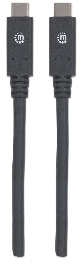 Manhattan USB C Macho - USB C Macho, 2 Metros, Negro Tipo C SKU: 354905