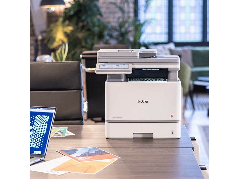 Multifuncional Brother MFC-L8900CDW, Color, Láser, Inalámbrico, Impresora, Copiadora y Escáner, Vel. 33ppm Negro y 33ppm Color SKU: MFC-L8970CDW
