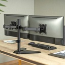 Soporte Monitor de Escritorio OVME-D1332 Soporte DUAL de Escritorio para 2 Monitores LCD de 13inch a 32inch (Resistencia 8kgs) Marca Ovaltech SKU: OVME-D1332
