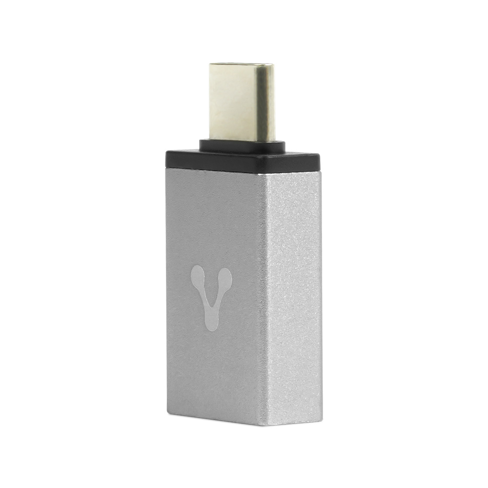 Vorago Adaptador USB-C Macho - USB 3.0 Hembra, Gris SKU: ADP-101 TIPO C
