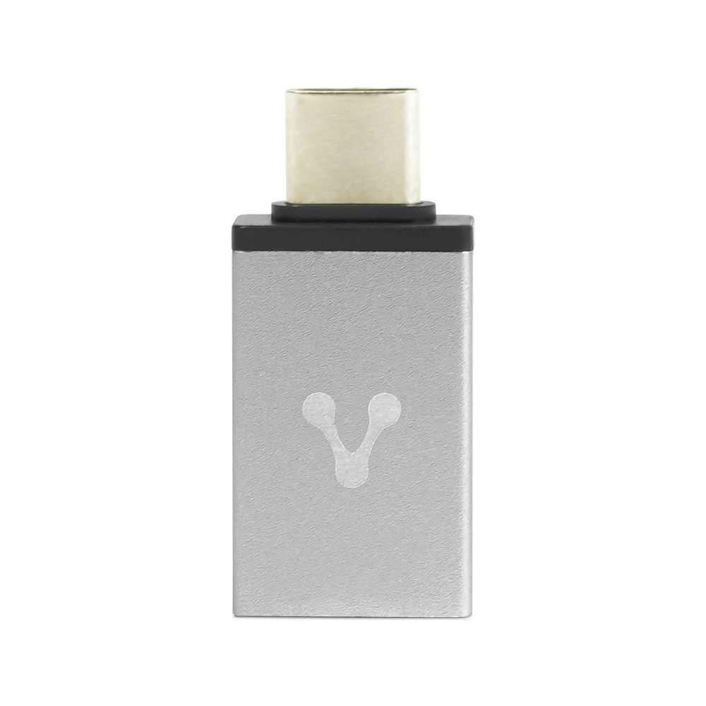 Vorago Adaptador USB-C Macho - USB 3.0 Hembra, Gris SKU: ADP-101 TIPO C