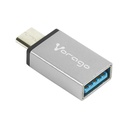 Vorago Adaptador USB-C Macho - USB 3.0 Hembra, Gris SKU: ADP-101 TIPO C