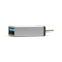 Vorago Adaptador USB-C Macho - USB 3.0 Hembra, Gris SKU: ADP-101 TIPO C