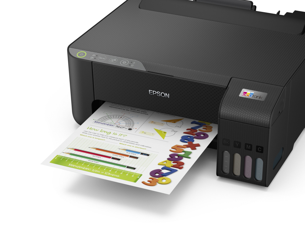 Impresora Epson EcoTank L1250, Color, Tinta Continua, Tanque de Tinta, Usb, Wifi, 33ppm Negro, 15ppm Color Impresión Dúplex SKU: C11CJ71301