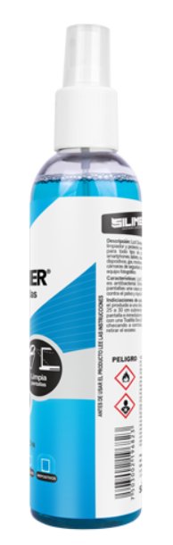 Limpiador de pantallas Antiestático, Liquido, Presentación con Atomizador de 250 ml, Para Superficies Externas Como Laptops, Tablets, Smart tv´s, smartphones). SKU: LCD-CLEANER-250