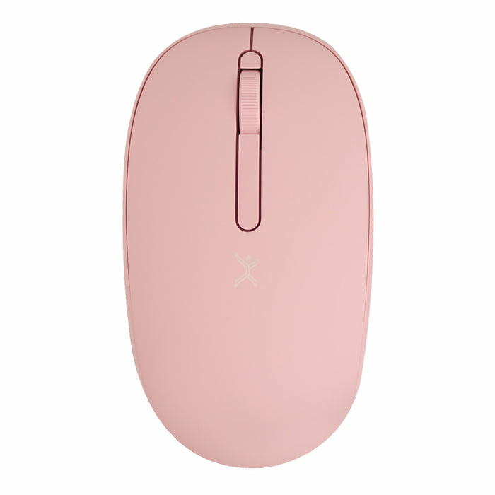Mouse Perfect Choice Óptico Whisper, RF Inalámbrico, USB-C, 1000DPI, Rosa SKU: PC-045182