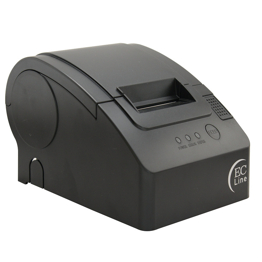 EC Line EC-PM-58110, Impresora de Tickets, Térmica Directa, USB, Cortador Manual, Negro SKU: EC-PM-58110-USB