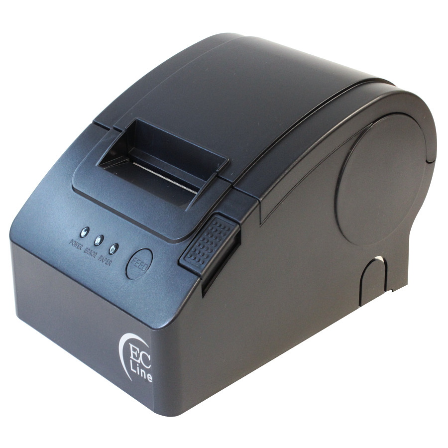 EC Line EC-PM-58110, Impresora de Tickets, Térmica Directa, USB, Cortador Manual, Negro SKU: EC-PM-58110-USB