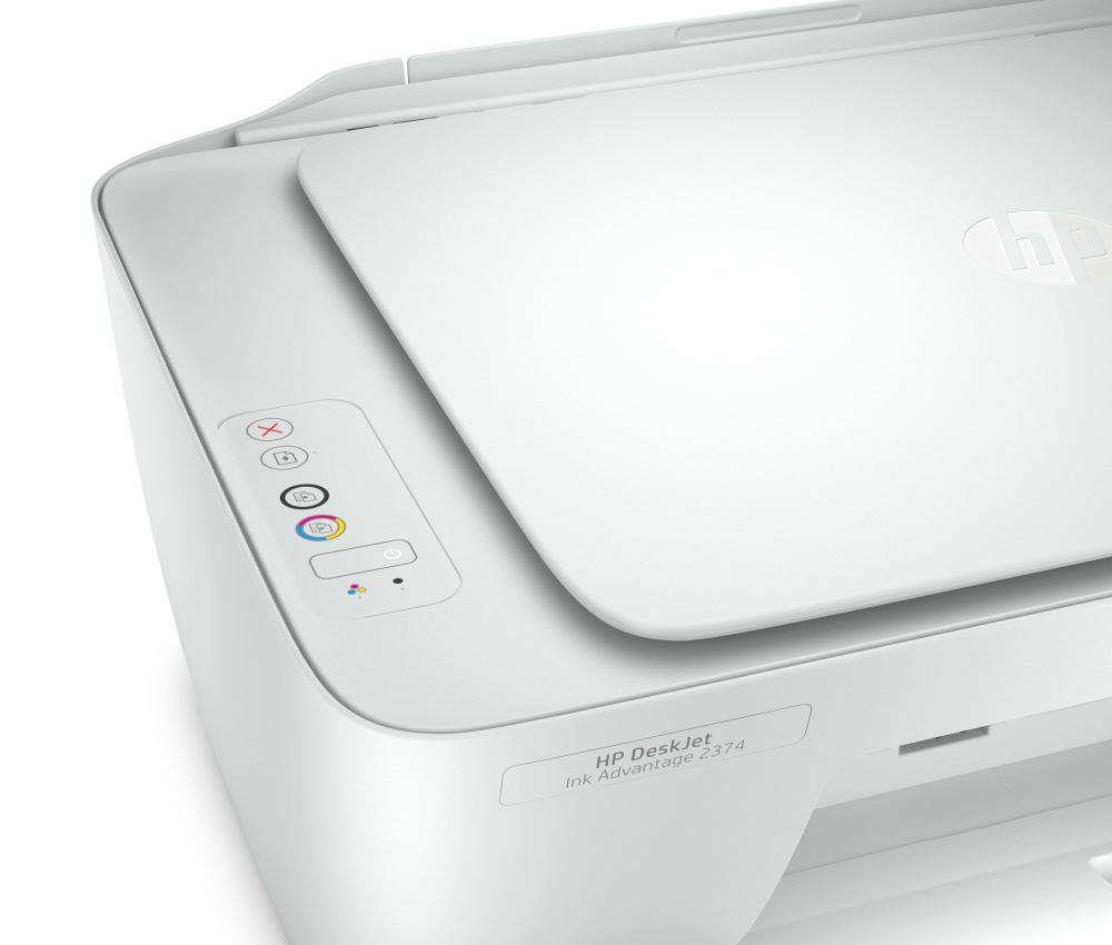 Multifuncional HPS HP DeskJet INK Advantage 2374 7.5 ppm Negro / 5.5 ppm Color, Inyección de Tinta, Conexión Usb