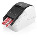 Brother QL800, Impresora de Etiquetas, Térmica Directa, 300 x 600 DPI, USB 2.0, Wifi, Wifi Direct, Blanco/Negro Corte Automático, Hasta 110 Etiquetas por Minuto SKU:  QL-
810W