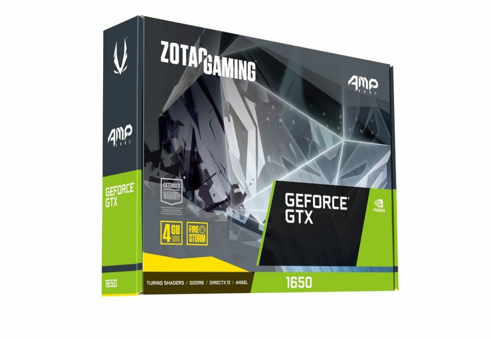 Tarjeta de Video Zotac NVIDIA GeForce GTX 1650 AMP Core, 4GB 128-bit GDDR6, PCI Express 3.0 SKU: ZT-T16520J-10L