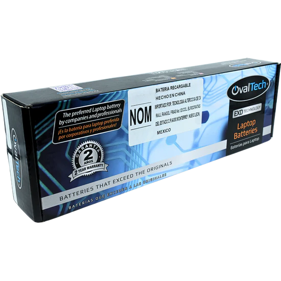 OTHAB15 Bateria 14.8V 3200mAh olor negro para HP Pavilion 14-AB, 15-AB, 15-AG, Pavilion 17-G marca Ovaltech SKU: OTHAB15