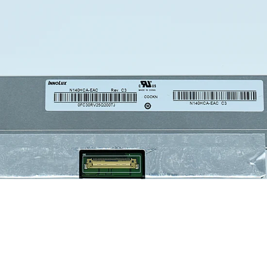 LCD140-019 Pantalla LCD 14.0 LED FHD (1920x1080) EDP IPS Slim Conector Inferior Derecho 30P *SIN BRACKETS / BEZEL DELGADO SKU: LCD140-019