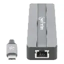 BRobotix Docking Station 5 en 1 USB C, 2x USB 3.0, 1x HDMI, 1x RJ-45, 1x USB C, Plata SKU: 6000694 (copia)