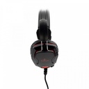 Yeyian Audífonos Gamer Tempest YH2000 para PC/PS4/Xbox One, Alámbrico, 2 Metros, 3.5mm/USB, Negro/Rojo SKU: GA-AUD-42