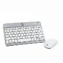 Kit de Teclado y Mouse Perfect Choice Genova, Inalámbrico, RF Inalámbrico + Bluetooth, Negro (Español) KB-1012 SKU: PC-201250