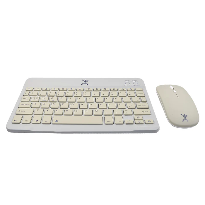 Kit de Teclado y Mouse Perfect Choice Genova, Inalámbrico, RF Inalámbrico + Bluetooth, Negro (Español) KB-1012 SKU: PC-201250