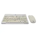 Kit de Teclado y Mouse Perfect Choice Genova, Inalámbrico, RF Inalámbrico + Bluetooth, Negro (Español) KB-1012 SKU: PC-201250