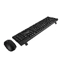 Kit de Teclado y Mouse Perfect Choice Dust, Inalámbrico, USB, Negro (Español) Antiderrames KB-1015 SKU: PC-201281