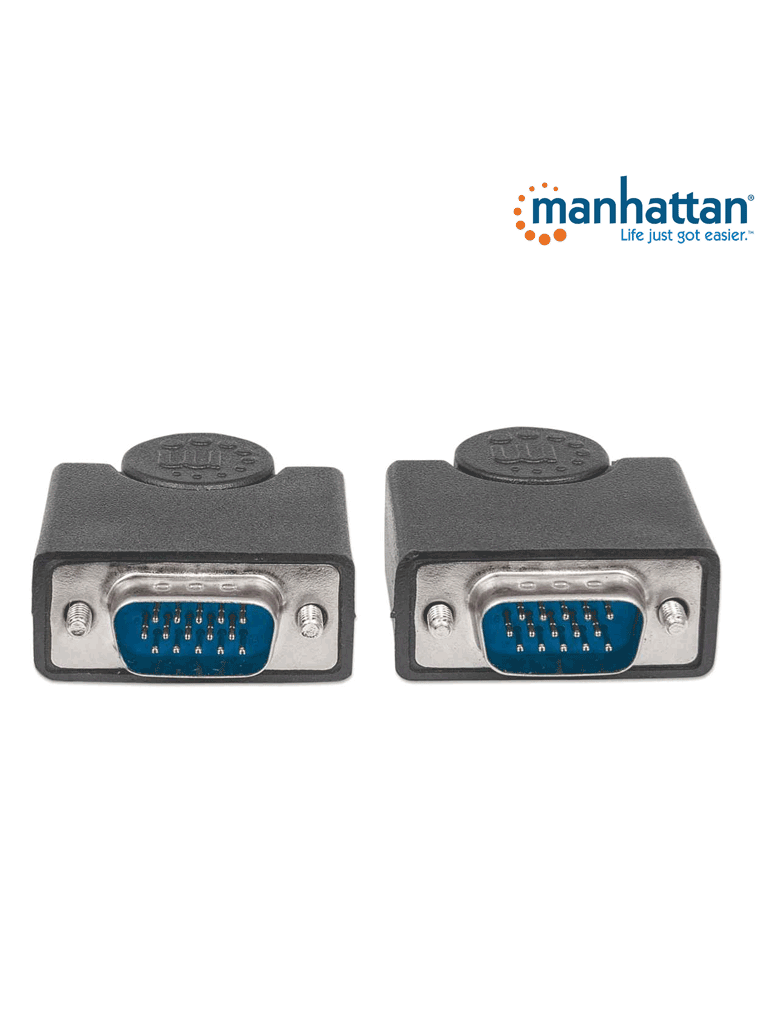 Manhattan Cable para Monitor SVGA 5mm, VGA (D-Sub) Macho - VGA (D-Sub) Macho, 1.8 Metros, Negro CB-237 SKU: 371315