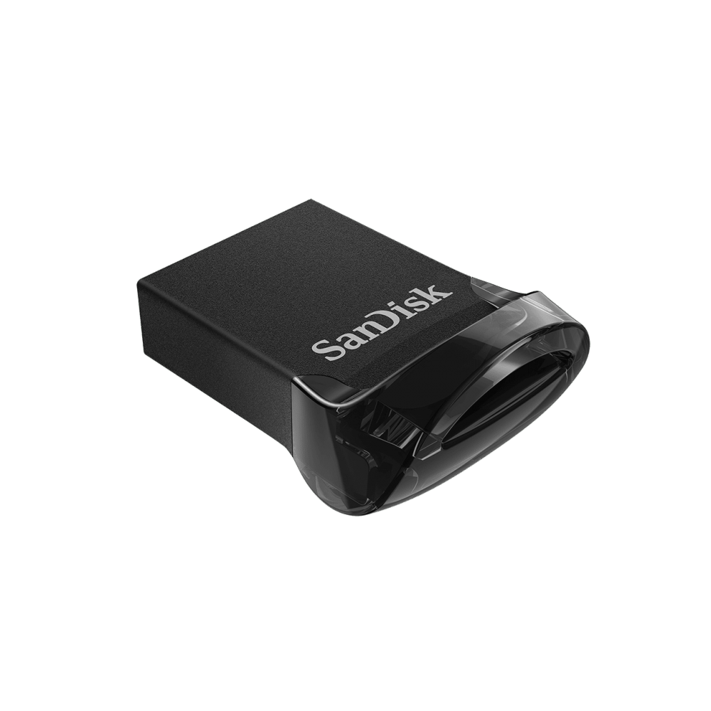 Memoria USB SanDisk Ultra Fit, 128GB, USB 3.0, Lectura 130MB/s, Negro SKU: SDCZ430-128G-G46