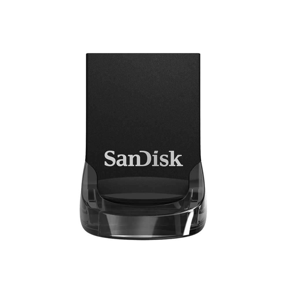 Memoria USB SanDisk Ultra Fit, 128GB, USB 3.0, Lectura 130MB/s, Negro SKU: SDCZ430-128G-G46