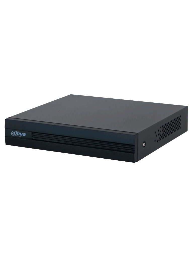 DAHUA KITXVR1B04-I+HFW1200CMA - Kit de 4 canales con cámaras de 2MP y audio. Incluye DVR Cooper-I WizSense con IA y H.265+, 4 cámaras metálicas con micrófono integrado, 4 canales más 1 IP o hasta 5 canales IP, 4 canales SMD Plus y accesorios incluidos SKU: DHT0250011