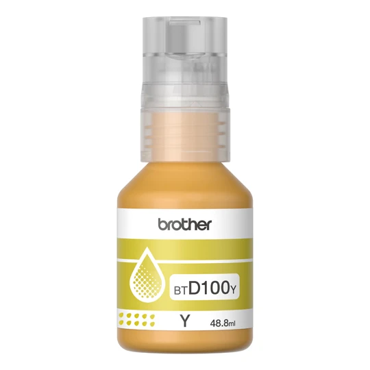 BTD100C Cian Original Bote de Tinta Brother DCPT230, DCPT236, DCPT430DW, DCPT436W, DCPT530DW, DCPT730DW, MFCT830DW, MFCT930DW 7,500 Pag. 48.8ml CN-5015 SKU: BTD100C