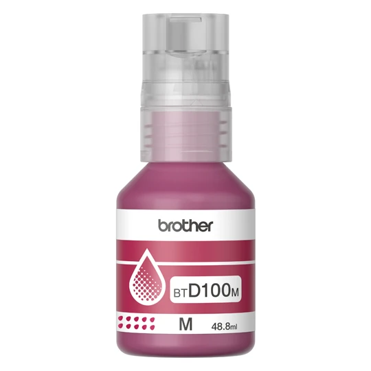 BTD100C Cian Original Bote de Tinta Brother DCPT230, DCPT236, DCPT430DW, DCPT436W, DCPT530DW, DCPT730DW, MFCT830DW, MFCT930DW 7,500 Pag. 48.8ml CN-5015 SKU: BTD100C