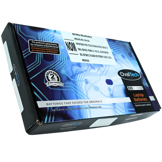 OTD5481 Bateria 3 Celdas para DELL INSPIRON 13 5378 5368 , WDX0R en color Negro marca Ovaltech SKU: OTD5481