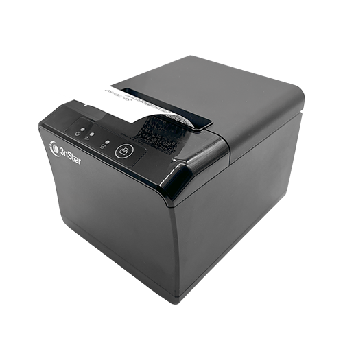 Miniprinter Térmica 3nStar RPT004 Impresora de Tickets, Térmica Directa, USB/Ethernet, Negro 230MM Con Corte SKU: RPT004