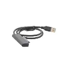 Cable Adaptador SATA a USB 3.0 | SATA 3.0/2.0 | Soporta HDD y SSD de 2.5" | Soporta S.M.A.R.T, TRIM, UASP | No Requiere Adaptador de Corriente | Cable 50 cm. SKU: 70609