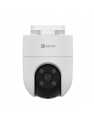 Cámara PT IP 2 MP EZVIZ H8C / Wi-Fi / Exterior / Audio de dos vías / Visión a color 24/7 / MicroSD hasta 512 GB (H8C) Modelo H8C CV-1636 SKU: H8C