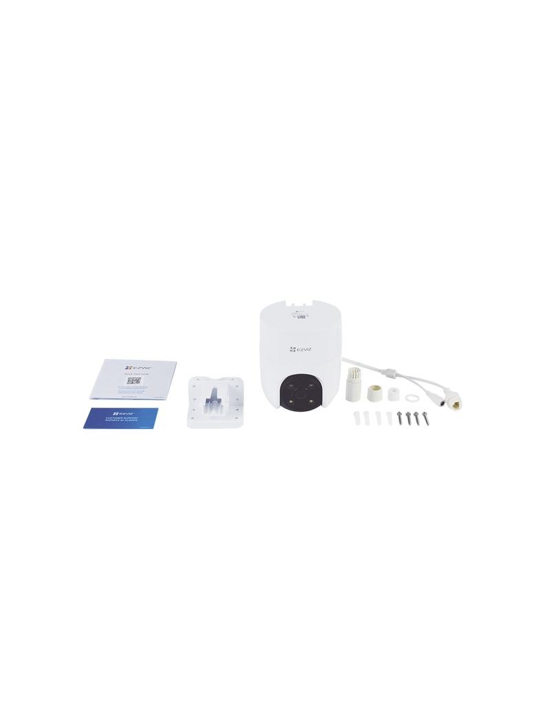 Cámara PT IP 2 MP EZVIZ H8C / Wi-Fi / Exterior / Audio de dos vías / Visión a color 24/7 / MicroSD hasta 512 GB (H8C) Modelo H8C CV-1636 SKU: H8C