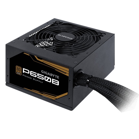 Fuente de Poder Gigabyte P650B 80 PLUS Bronze, 20+4 pin ATX, 120mm, 650W SKU: GP-P650B