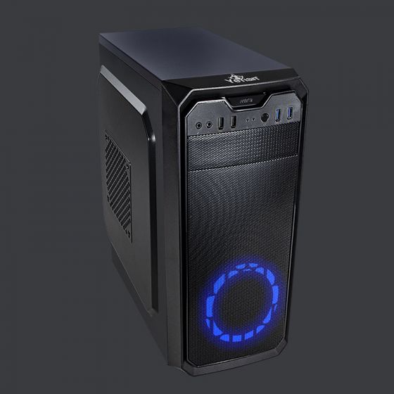 Gabinete Yeyian Stahl 900, Midi-Tower, ATX/Micro-ATX, USB 2.0, sin Fuente, 1 Ventilador LED Instalado, Negro SKU: YNH-SL900
