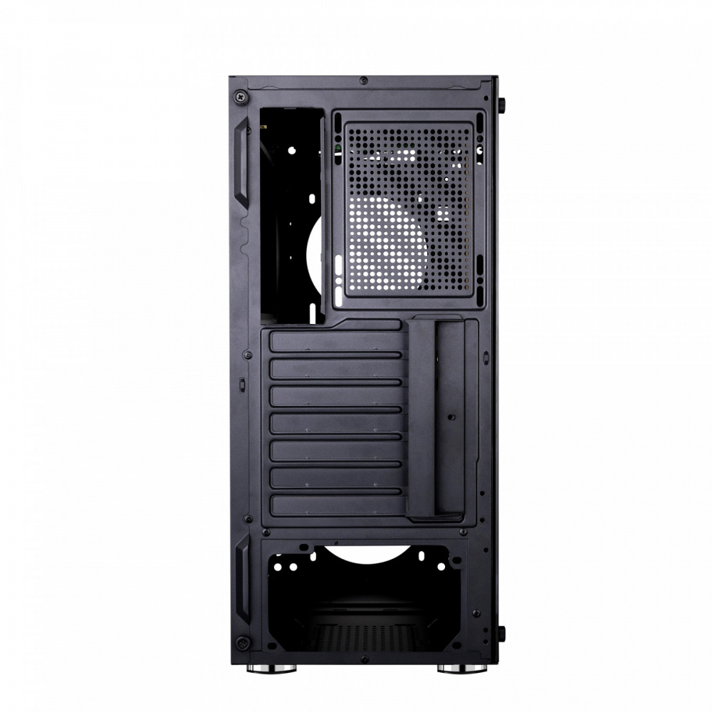 Gabinete Yeyian Rapture 2500, Midi Tower, ATX/Micro ATX/Mini-ATX, USB 2.0/3.0, sin Fuente, Negro SKU: YCH-7S3V-01BK
