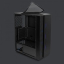 Gabinete Yeyian Rapture 2500, Midi Tower, ATX/Micro ATX/Mini-ATX, USB 2.0/3.0, sin Fuente, Negro SKU: YCH-7S3V-01BK