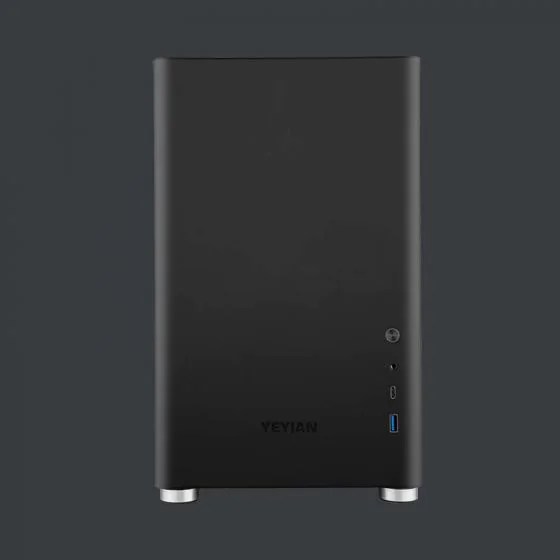 Gabinete Yeyian Hussar con Ventana, Mini Tower, Micro-ATX/Mini-ITX, USB 3.2, sin Fuente, 1 Ventilador RGB Instalado, Negro SKU: YCM-ATXAW-01
