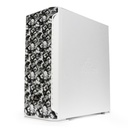 Gabinete Yeyian Hollow 2500 con Ventana RGB, Midi-Tower, ATX/EATX/ITX/Micro ATX, USB 3.0, sin Fuente, Negro/Blanco SKU: YGH-49704