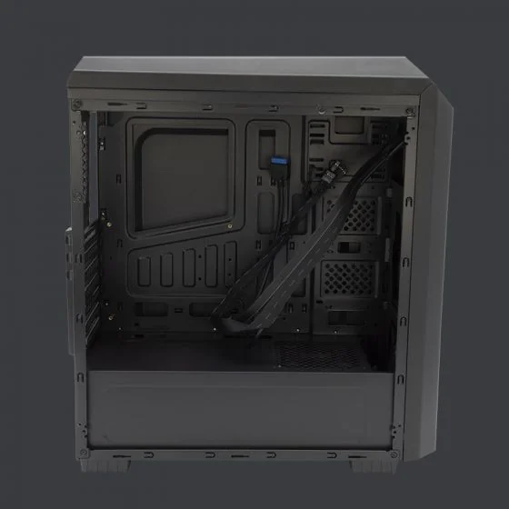 Gabinete Yeyian Blade 2101 con Ventana LED Rojo, Midi-Tower, ATX/Micro-ATX, USB 2.0/3.1, sin Fuente, Negro SKU: YNH-B2101