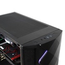 Gabinete Yeyian ABYSS 2500 con Ventana RGB, Midi-Tower, ATX/EATX/ITX/Micro ATX, USB 3.0, sin Fuente, Negro SKU: YGA-49701