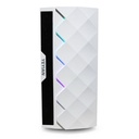 Gabinete Yeyian ABYSS 2500 con Ventana RGB, Midi-Tower, ATX/EATX/ITX/Micro ATX, USB 3.0, sin Fuente, Negro/Blanco SKU: YGA-49702