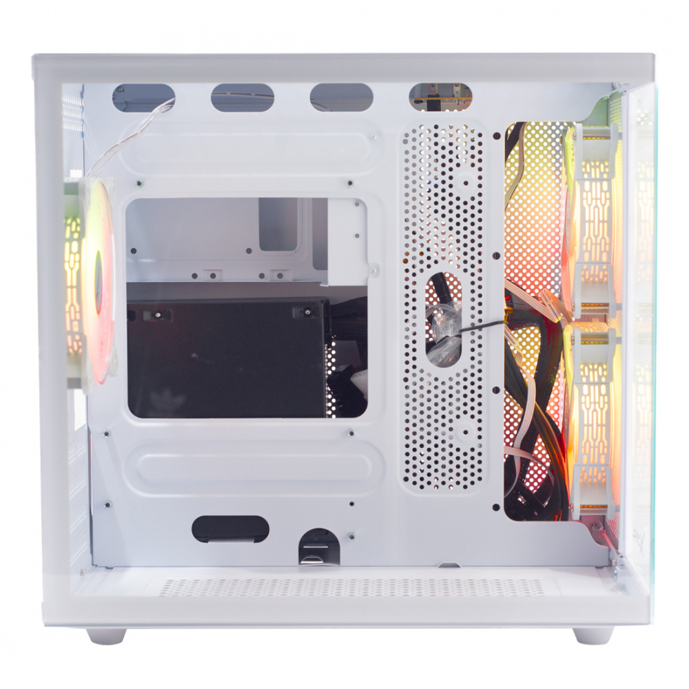 Gabinete XZEAL CXi1 con Ventana ARGB, Cubo, Micro-ATX/Mini-ITX, USB 3.0/1.1, sin Fuente, 3 Ventiladores ARGB Instalados, Blanco
SKU: XZGAMC1W