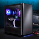 Gabinete XPG INVADER con Ventana, Midi-Tower, ATX/Micro-ATX/Mini-ITX, USB 3.2, sin Fuente, Negro SKU: INVADER-BKCWW